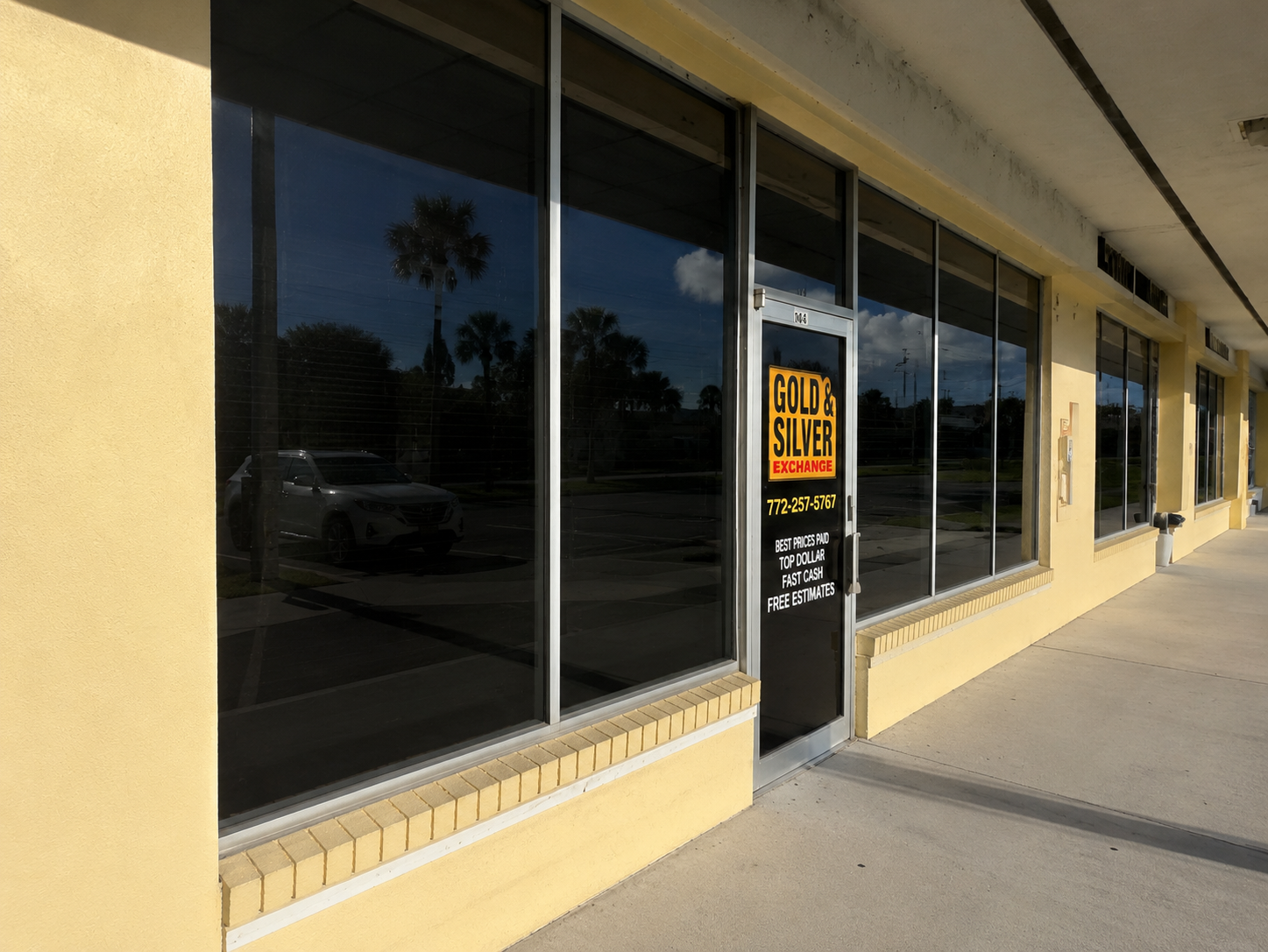 Before: unbranded example (vehicle or storefront)
